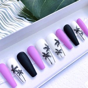 “MIAMI” Press-On Nails